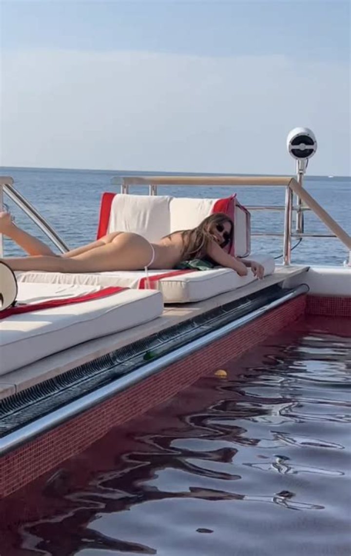Bella Hadid Sunbathes In A Bikini & 6 More Stars Catching Rays In Their Swimsuits