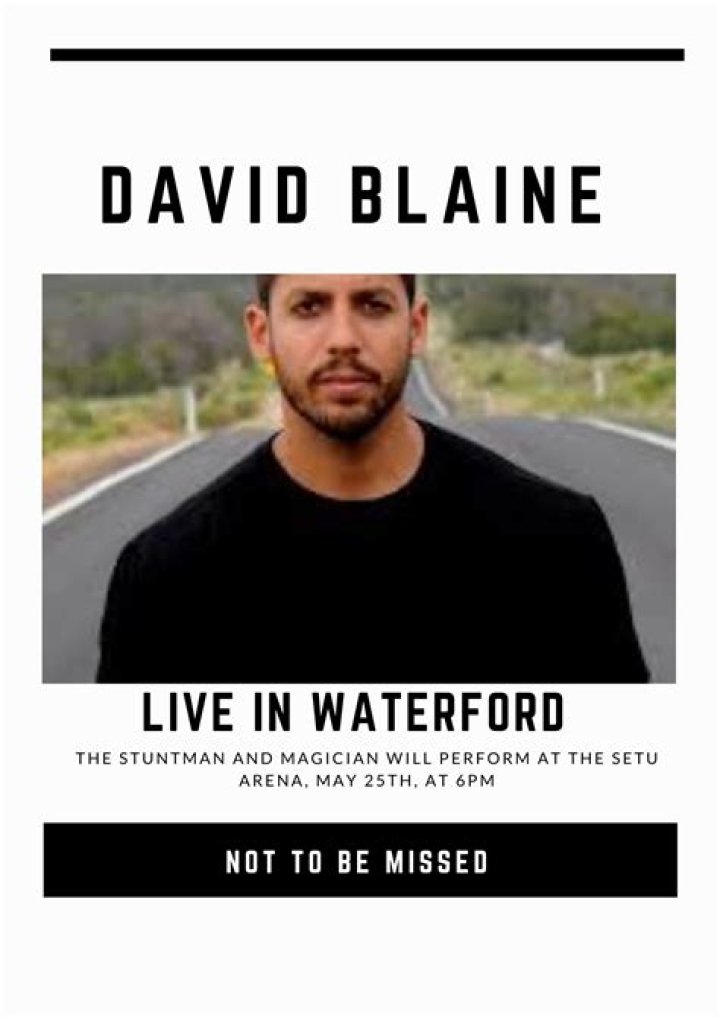David Blaine — PICS