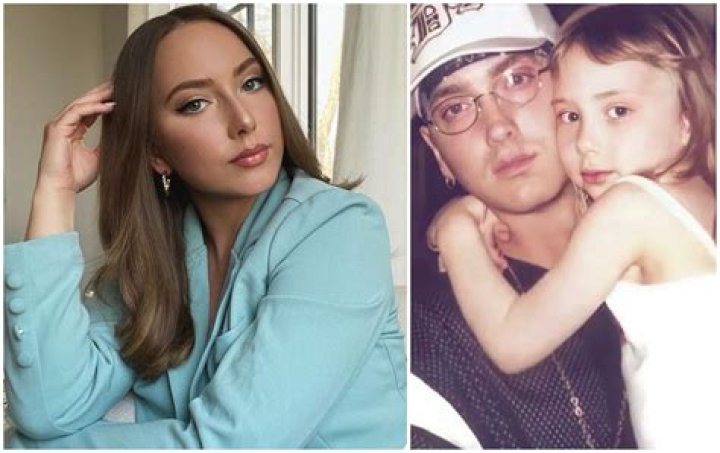 Eminem’s Daughter Hailie Jade Wears Crop Top With Matching Cardigan & Pants In Sunny Selfie