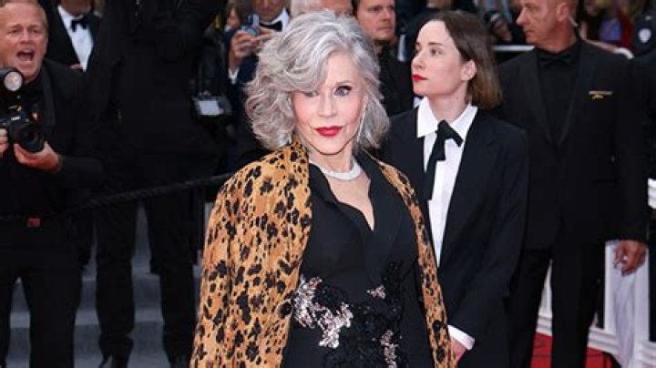 Jane Fonda, 86, Stuns in Black Bedazzled Jumpsuit at 2024 Cannes Film Festival