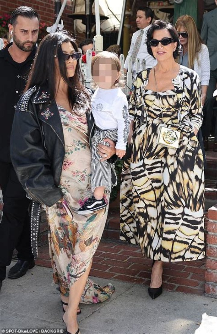 Kourtney Kardashian Spotted Out With Handsome Mystery Man In Hollywood — Pics