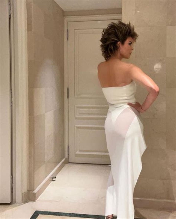 Lisa Rinna Rocks Plunging White Swimsuit In New Birthday Photo – Hollywood Life