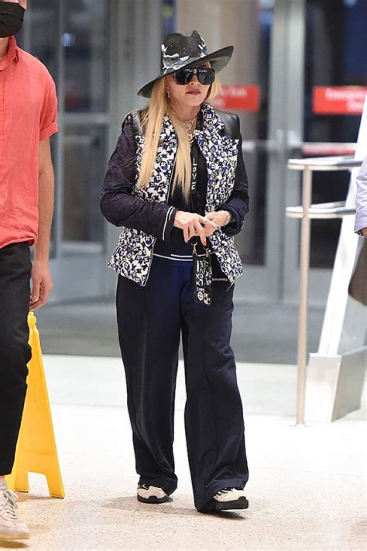 Madonna Channels A Naughty Schoolgirl In Red Mini Skirt In New Photos – Hollywood Life