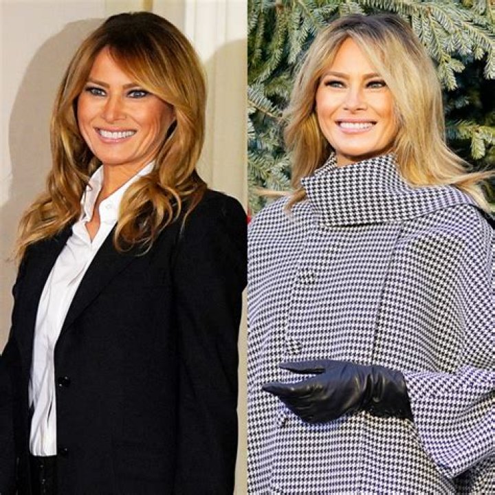 Melania Trump Debuts Blonde Hair Makeover At White House — See Pics – Hollywood Life