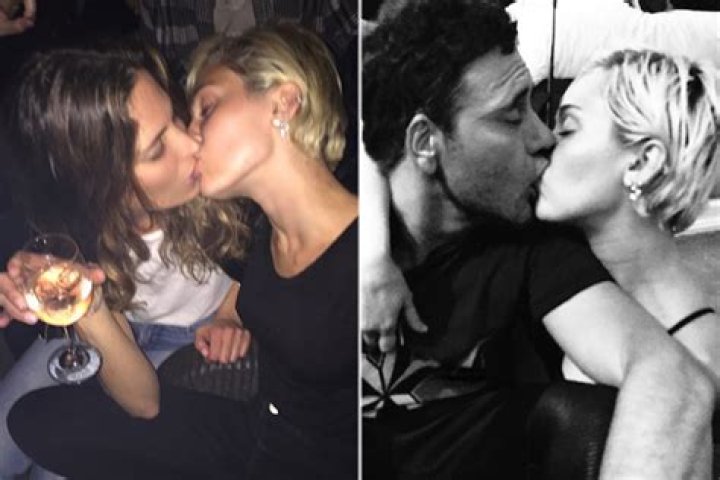 [PICS] Miley Cyrus Kissing Girl At Party — Crazy Instagram Pic – Hollywood Life
