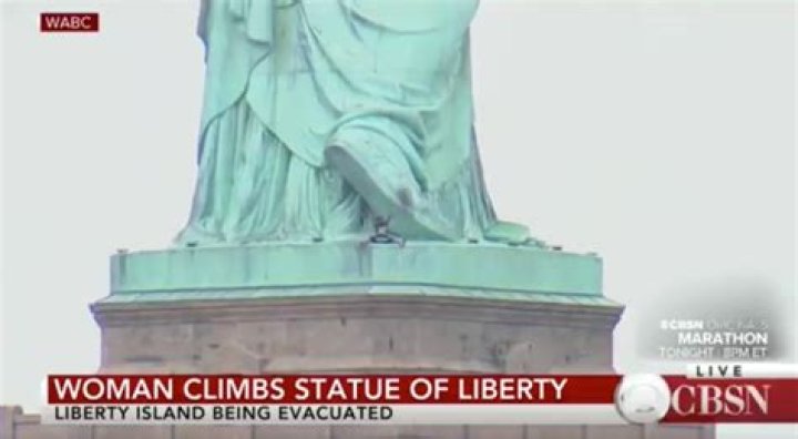 Statue of Liberty Fourth of July Evacuation — PICS