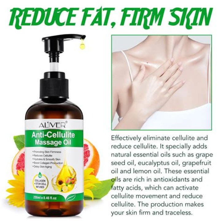 This Anti-Cellulite Massage Oil Infused with Collagen is Currently 59% Off