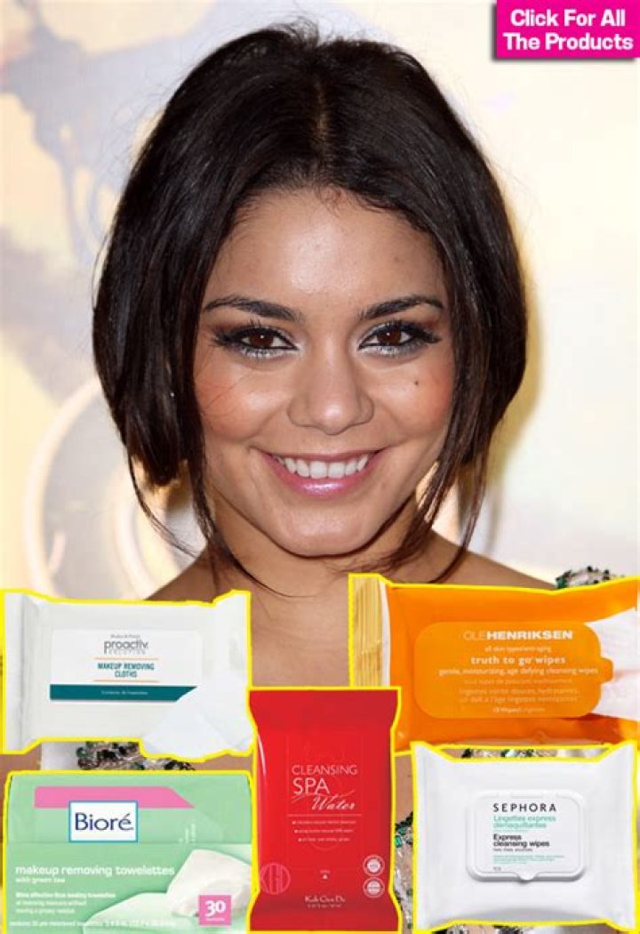 Want Clear Skin Like Vanessa Hudgens? Stay Fresh With These Makeup Wipes!